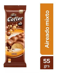CHOCOLATE COFLER AIR 55 GRS TOFI